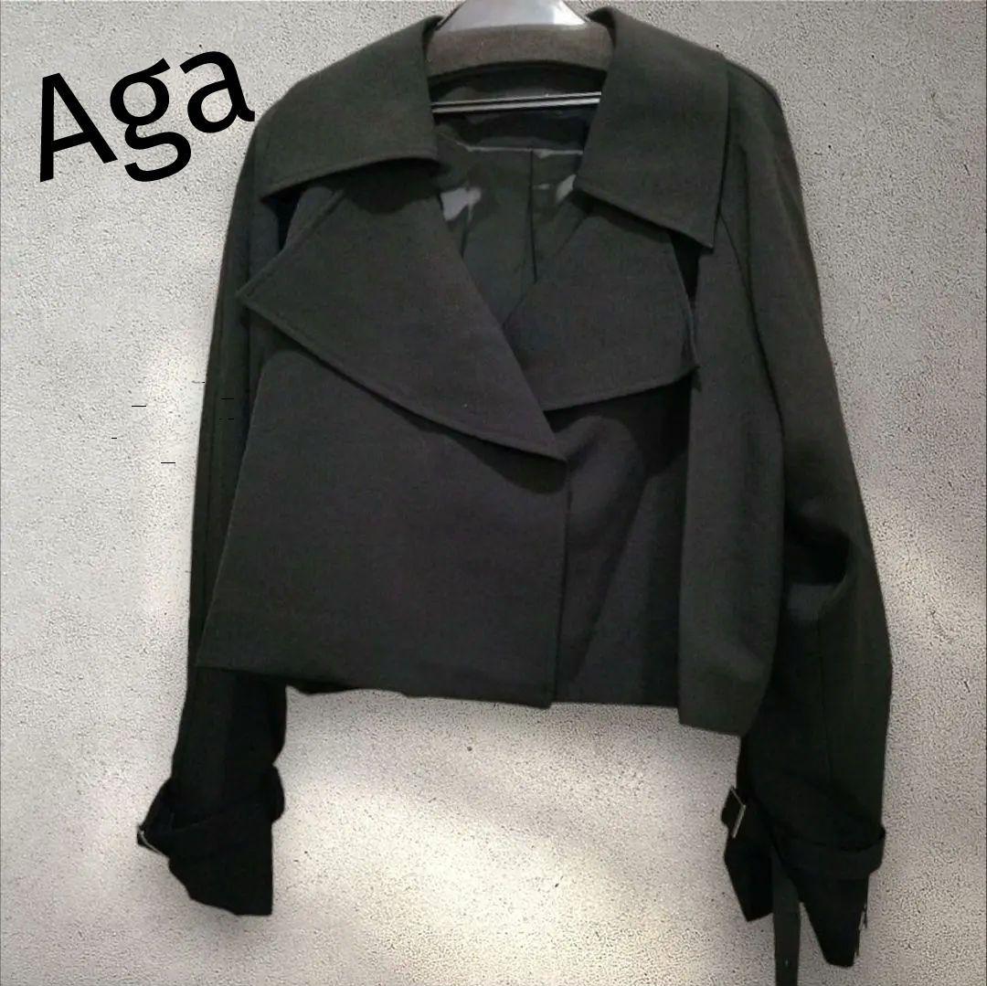 Aga ジャケット　ブラック