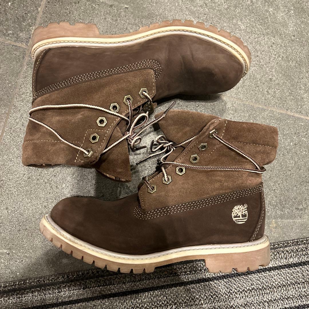 Timberland ブラウン ワークブーツ　3844R 6Wサイズ