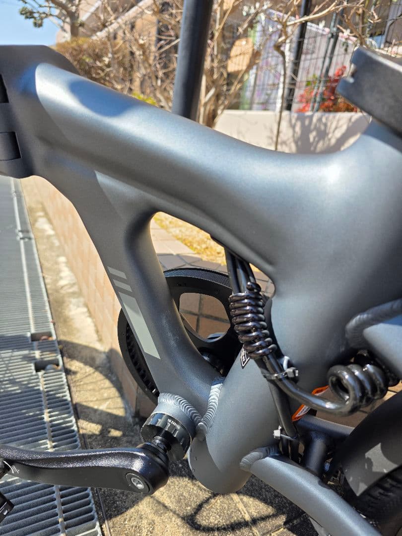 ADO Air 20 Pro 電動アシスト自転車　グレー