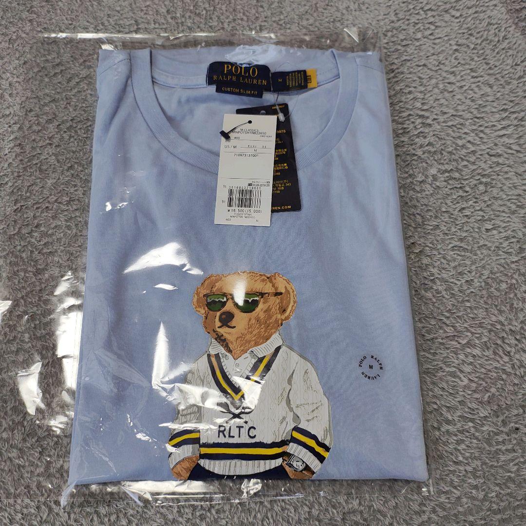 POLO RALPH LAUREN ポロベア Tシャツ 未使用タグ付き パープル
