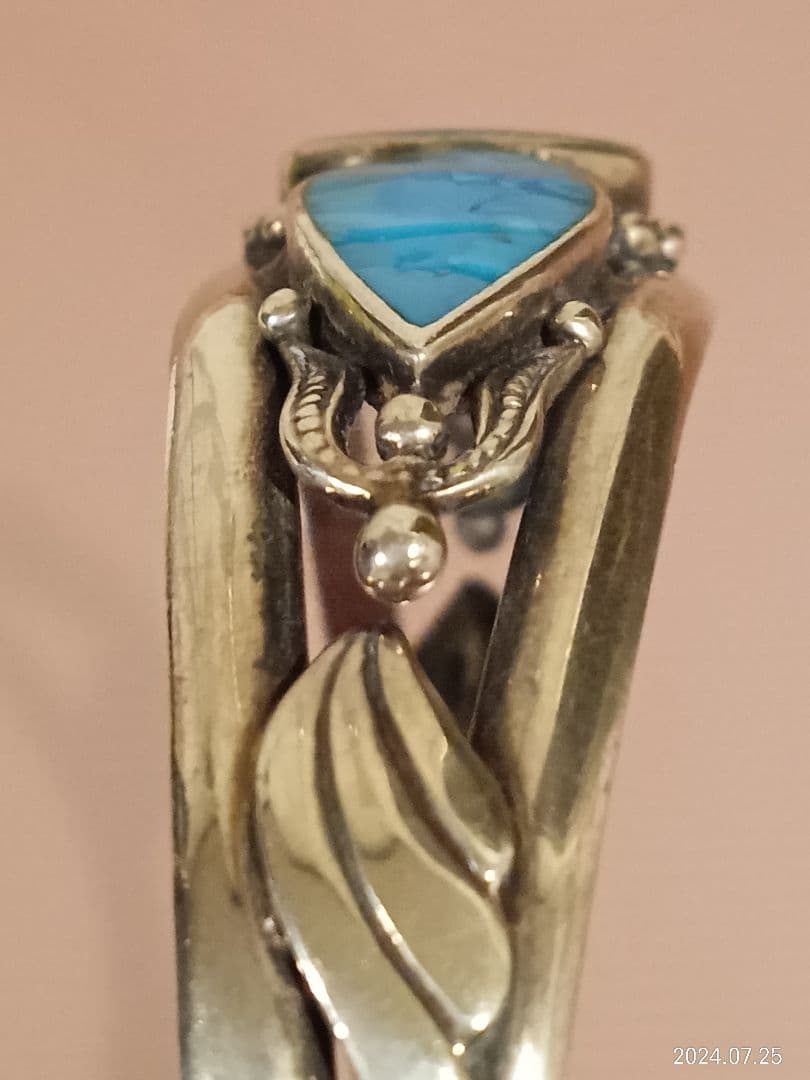 NAVAJO ナバホ族 インディアン バングル ブレスレット ターコイズ