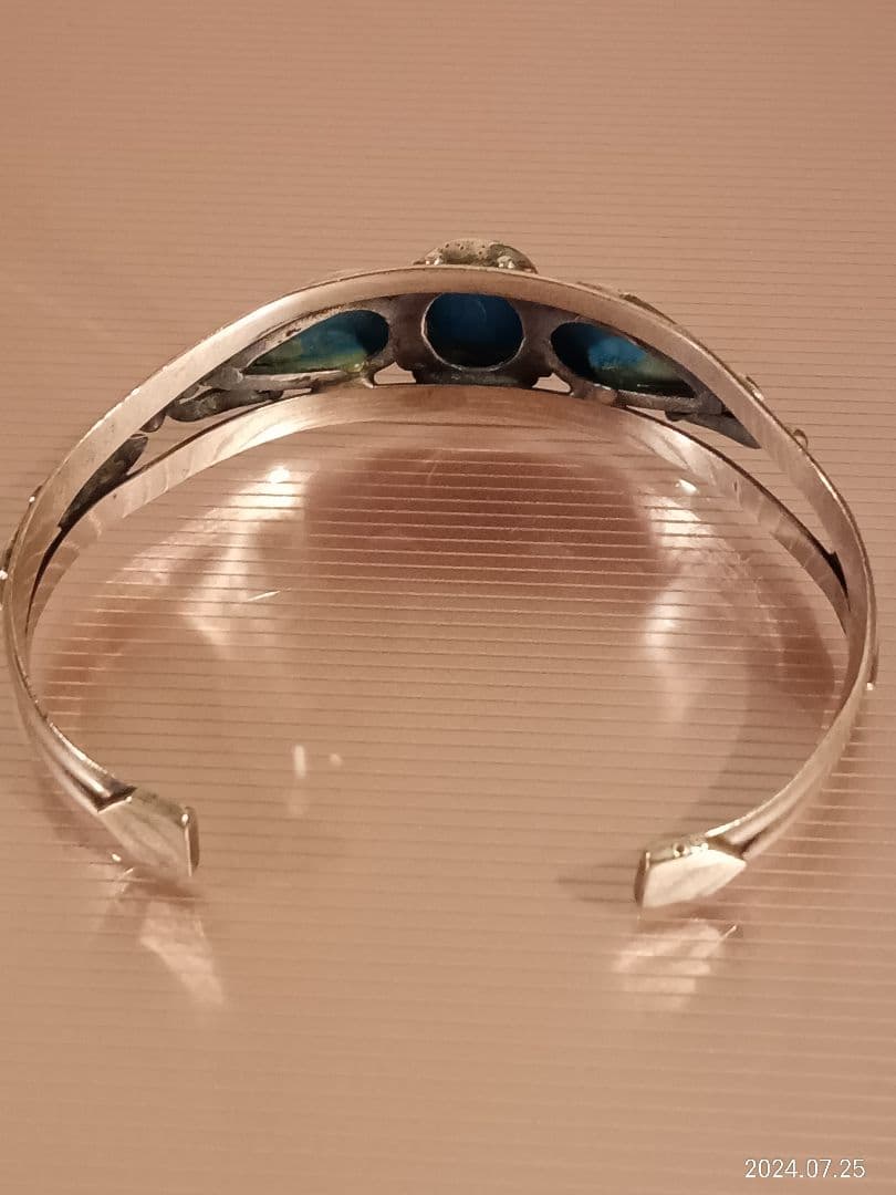 NAVAJO ナバホ族 インディアン バングル ブレスレット ターコイズ