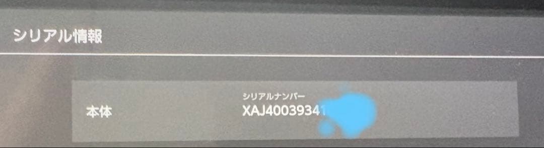 Switch 本体　充電器付