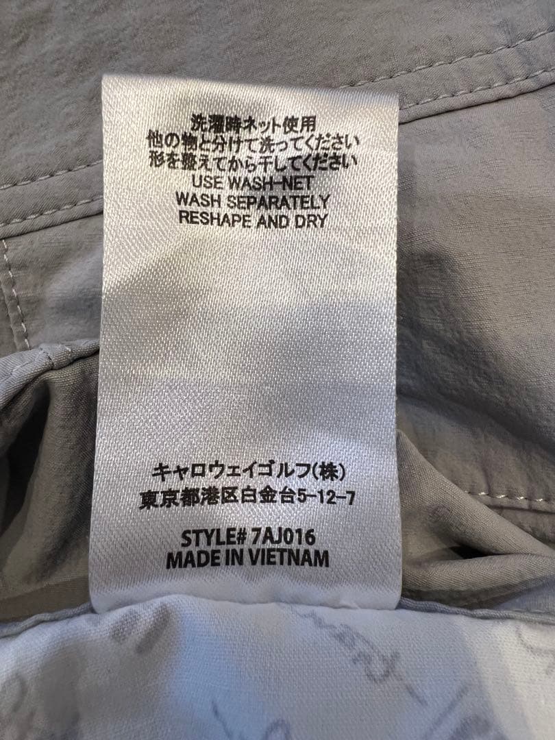 【Hirotoku】Travis Mathewライトグレー XL