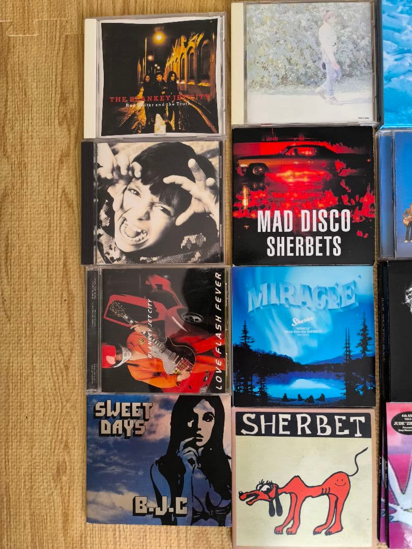 浅井健一　ブランキージェットシティ　SHERBETS　JUDE　CD