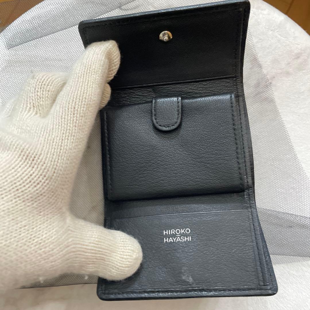 HIROKO HAYASHI コンパクト財布 ブラック