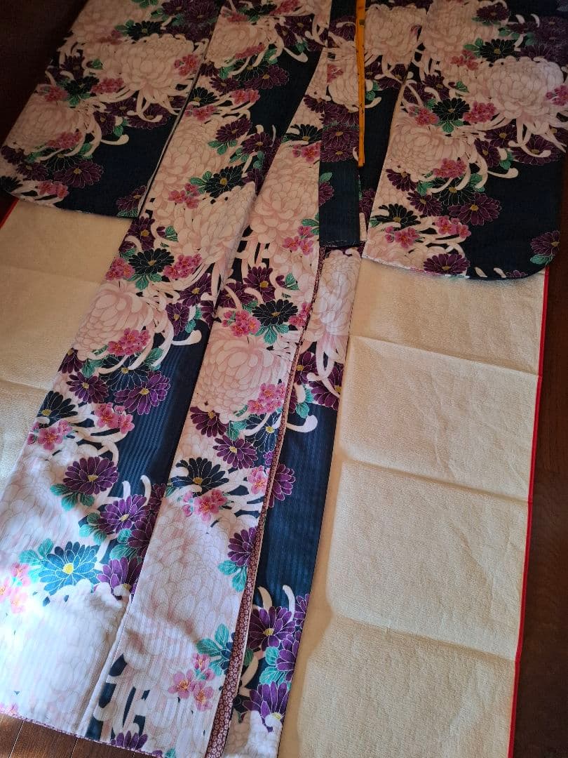 洗える振袖　ポリエステル振袖