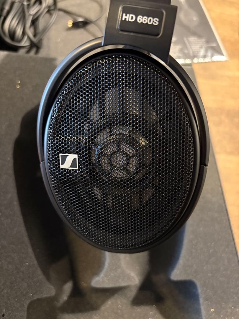 Sennheiser HD 660S 純正イヤーパッド交換済