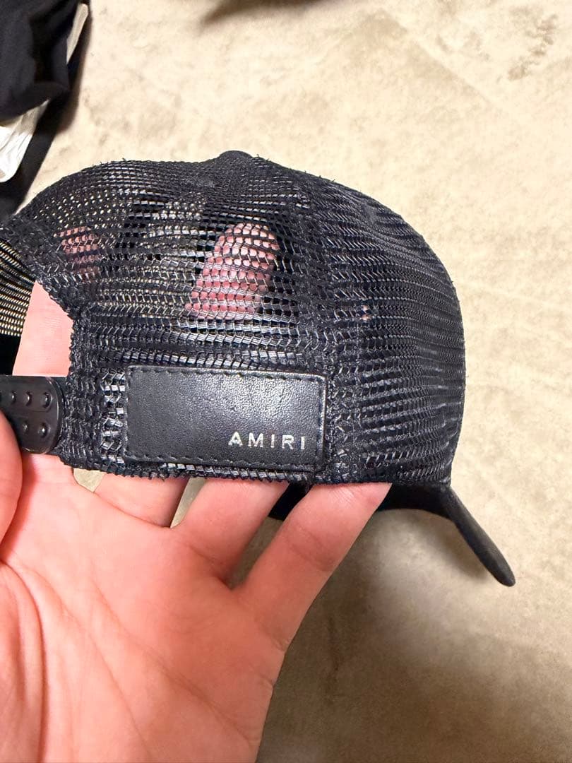 AMIRI キャップ　骨