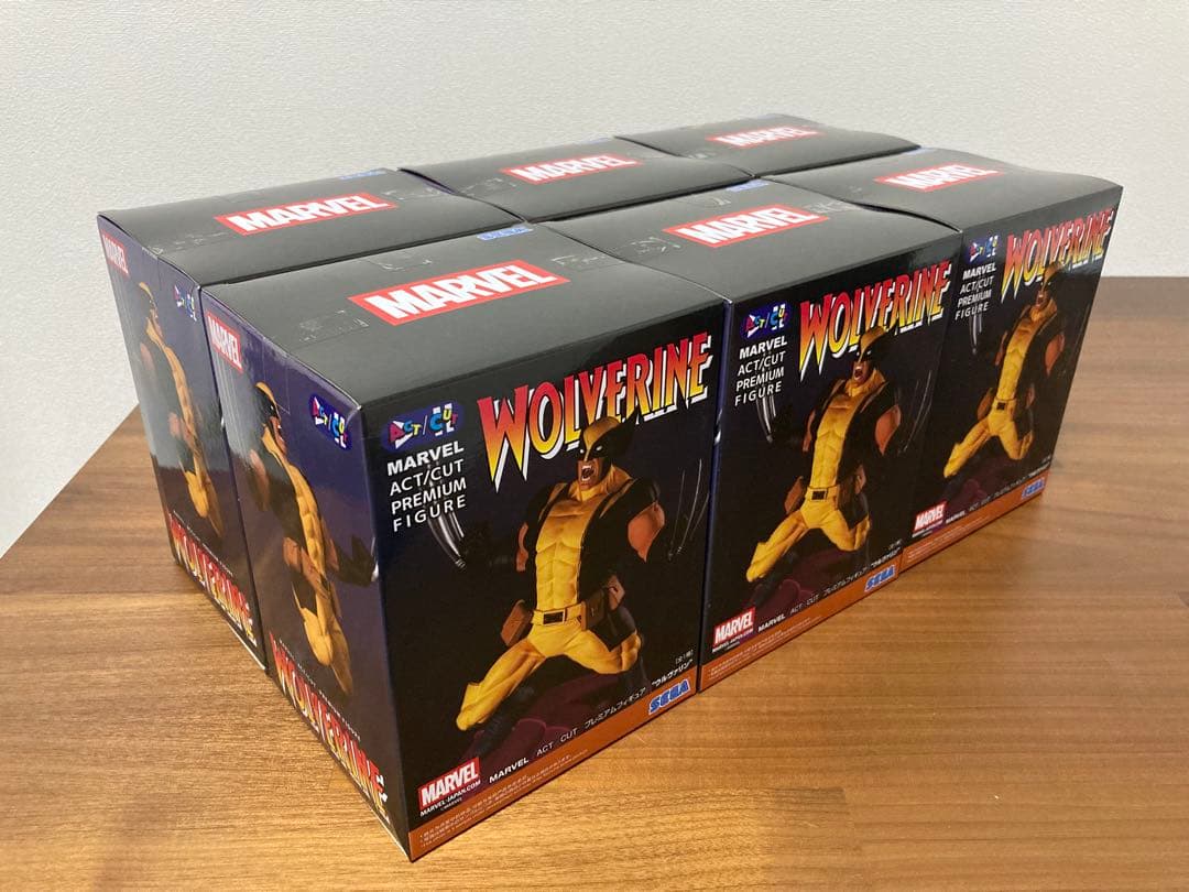 MARVEL プレミアムフィギュア ウルヴァリン 6個セット