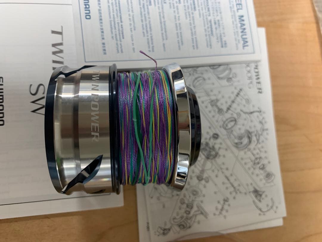 SHIMANO TWIN POWER SW 14000XG 予備スプールつき