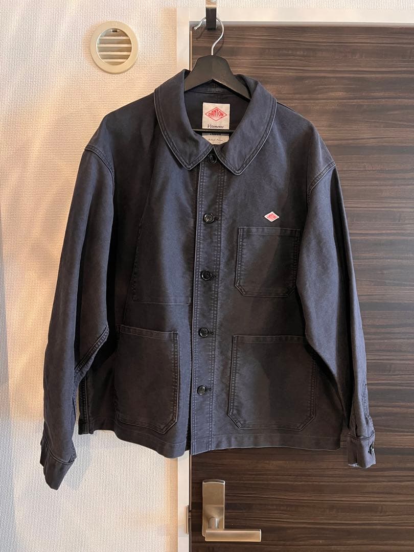 DANTON | コットンモールスキン ワイドカバーオール MEN