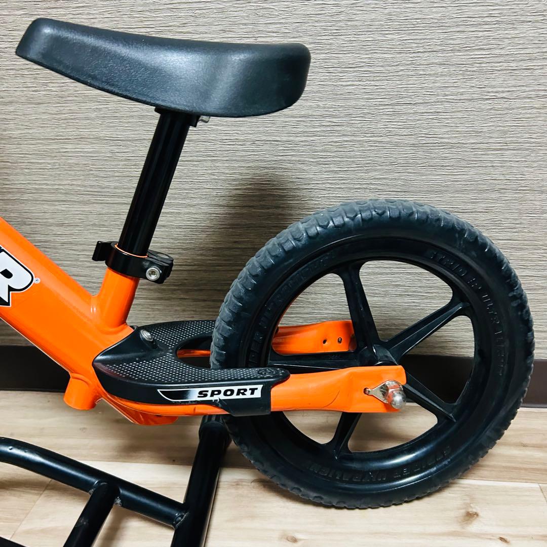 極美品！STRIDER バランスバイク オレンジ 12インチ　スポーツモデル