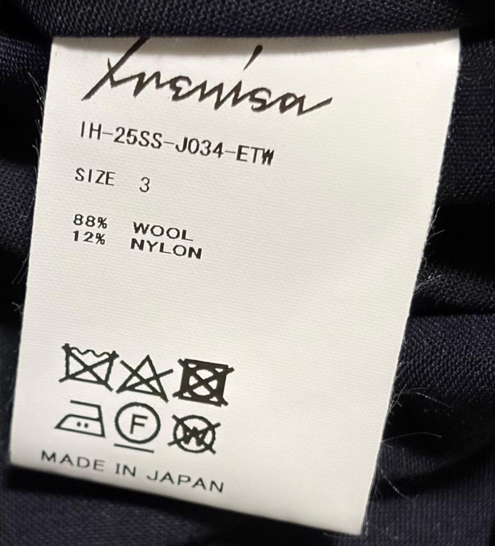 【美品】IRENISA 25SS テーラード ジャケット