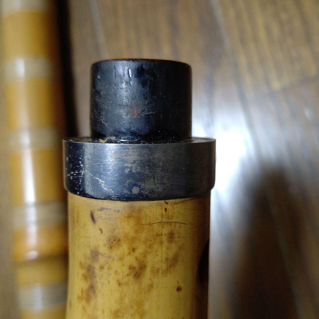 竹仙在銘尺八一尺八寸管　検　和楽器　尺八　虚無僧　都山流