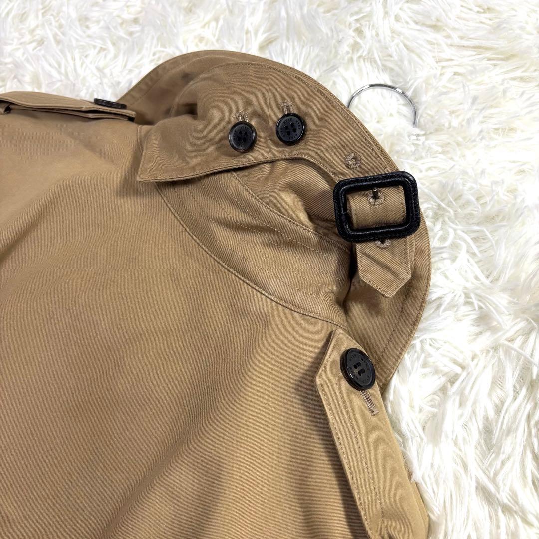 【美品✨】HYKE トレンチコート ライナー付き ベルト 2WAY ベージュ Ｌ