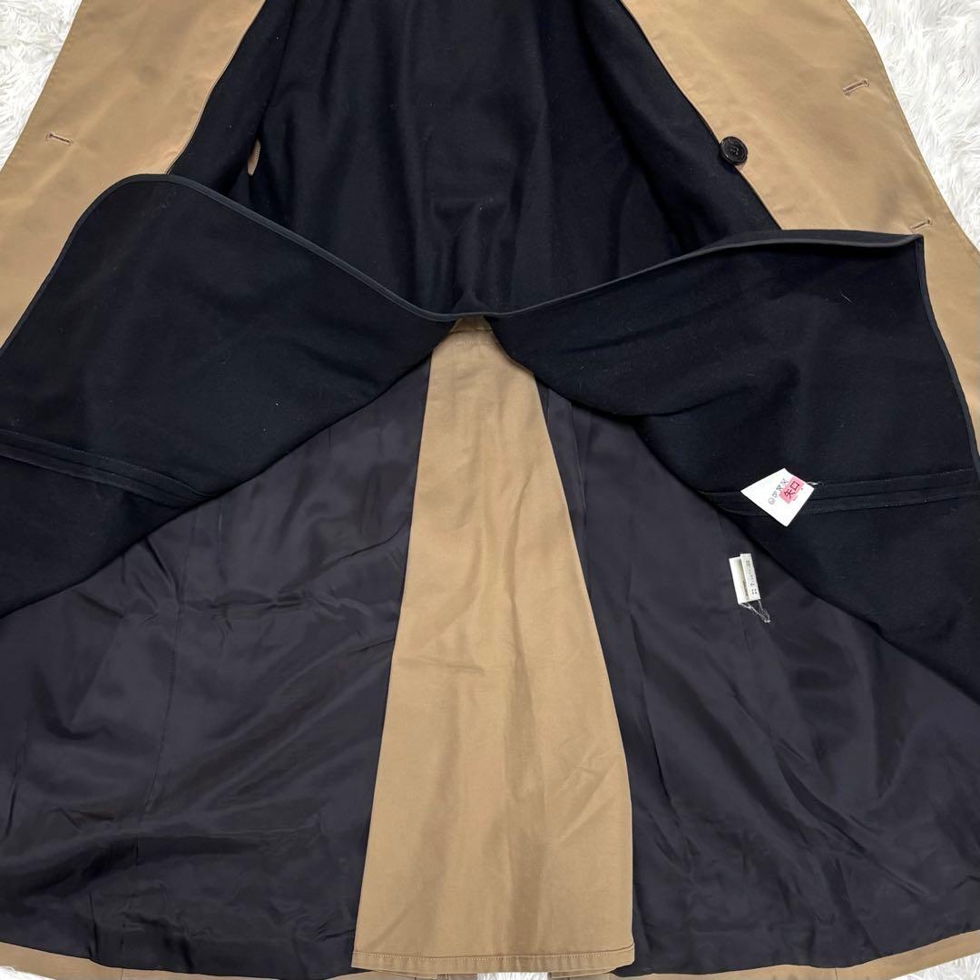 【美品✨】HYKE トレンチコート ライナー付き ベルト 2WAY ベージュ Ｌ