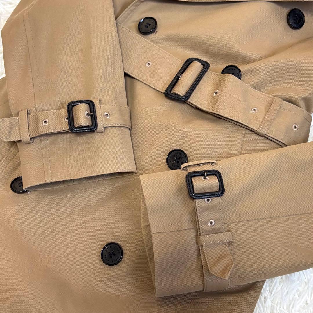 【美品✨】HYKE トレンチコート ライナー付き ベルト 2WAY ベージュ Ｌ