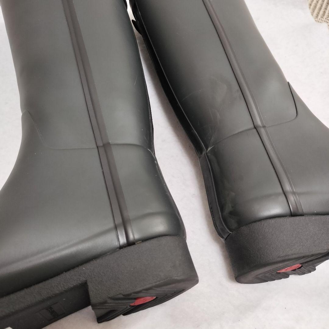 HUNTER ハンター　レインブーツ 37 23cm ブラック