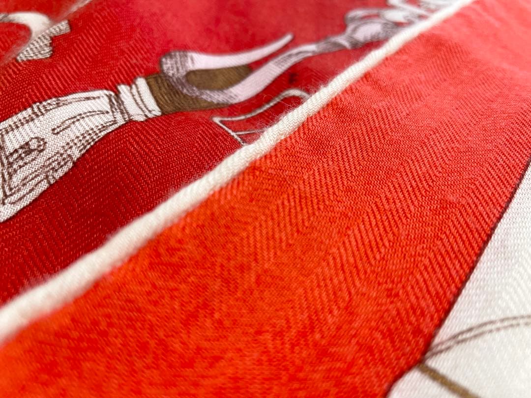 【早い者勝ち！】HERMES カレジェアン シュヴォー　デシェネ レッド