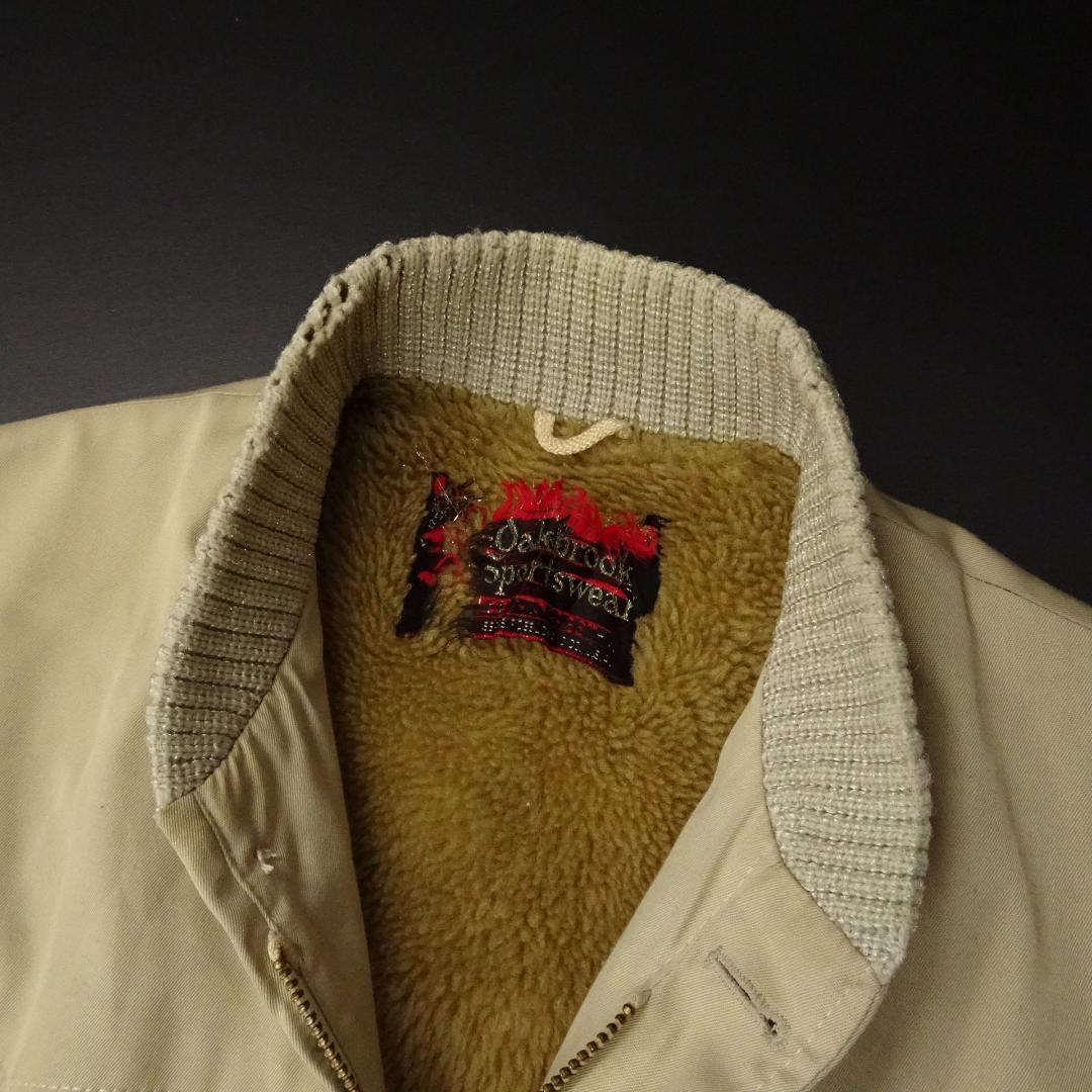 50s- USA SEARS シアーズ ジップジャケット 棒タロン ダービー