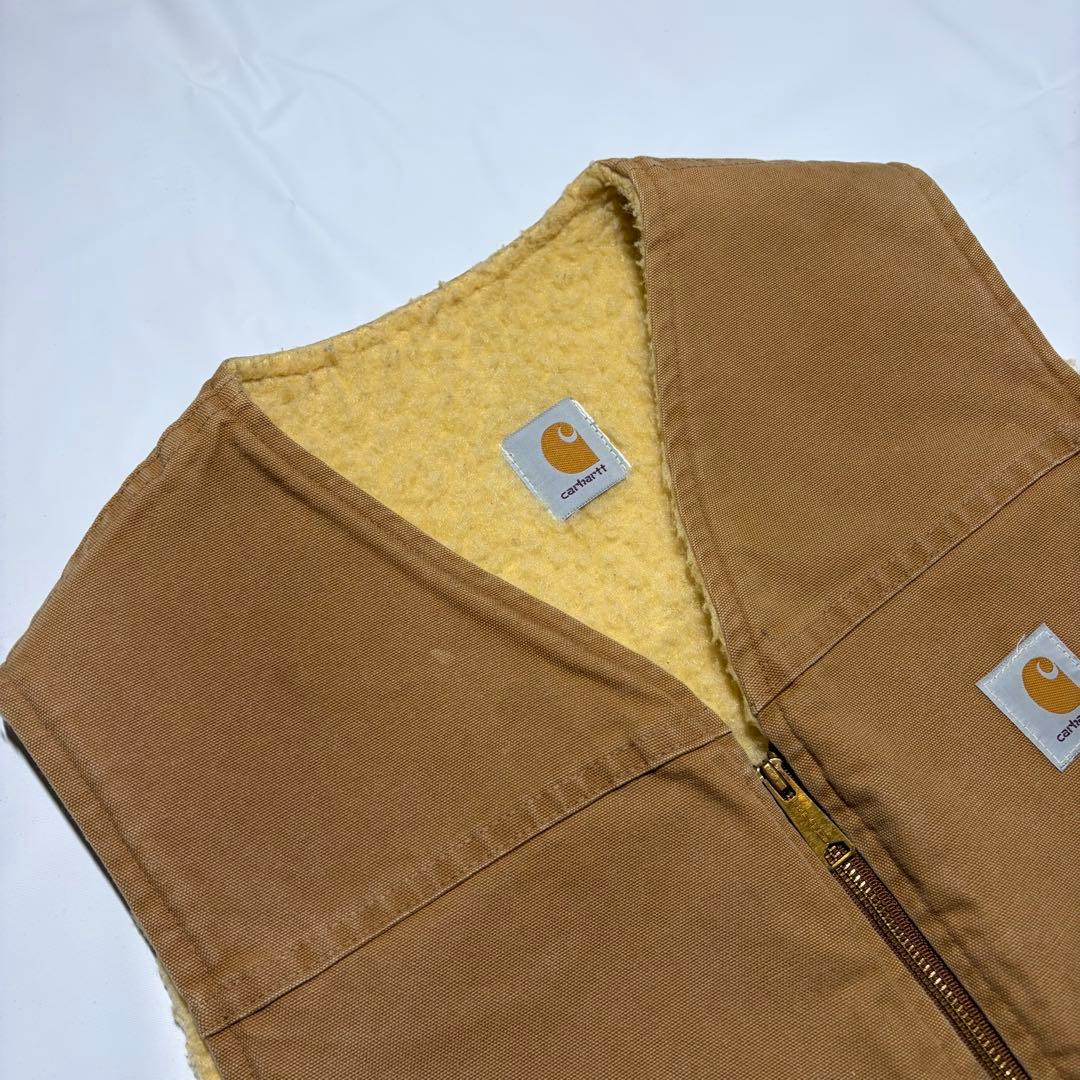 [90s 80s] Carhartt V03 BRN 6SV ベスト ブラウン