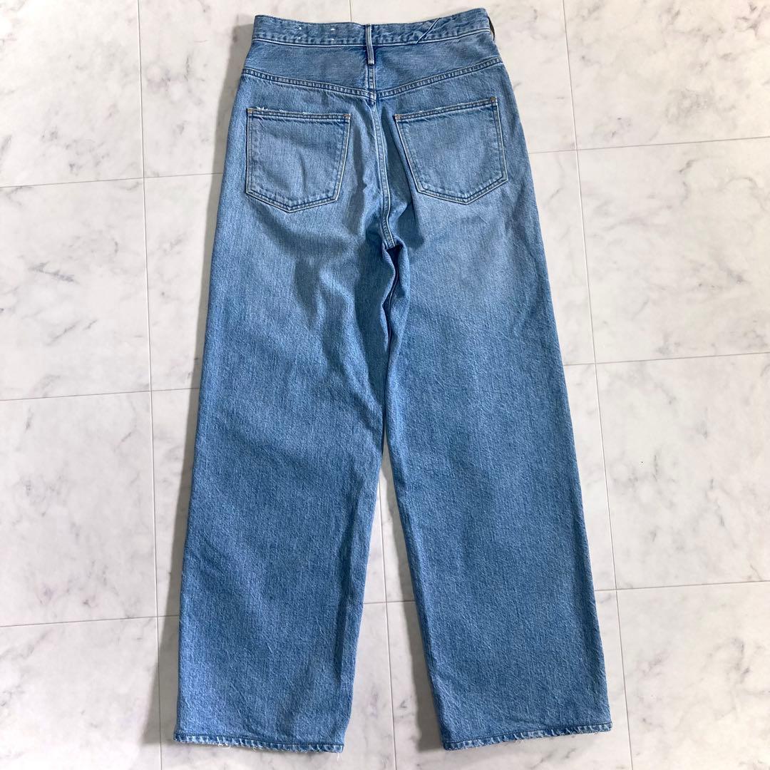 美品 アッパーハイツ 24SS THE NIECE ハイライズストレート