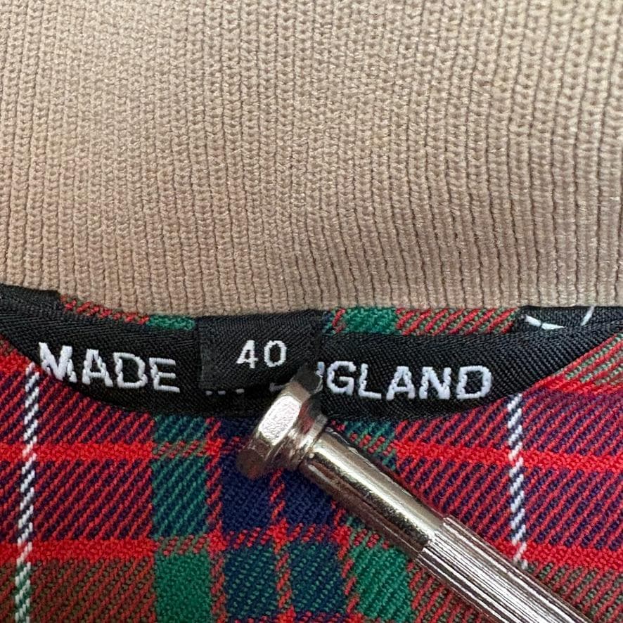 極美品　希少　英国製　バラクータ G9 スウィングジャケット　40　チェック
