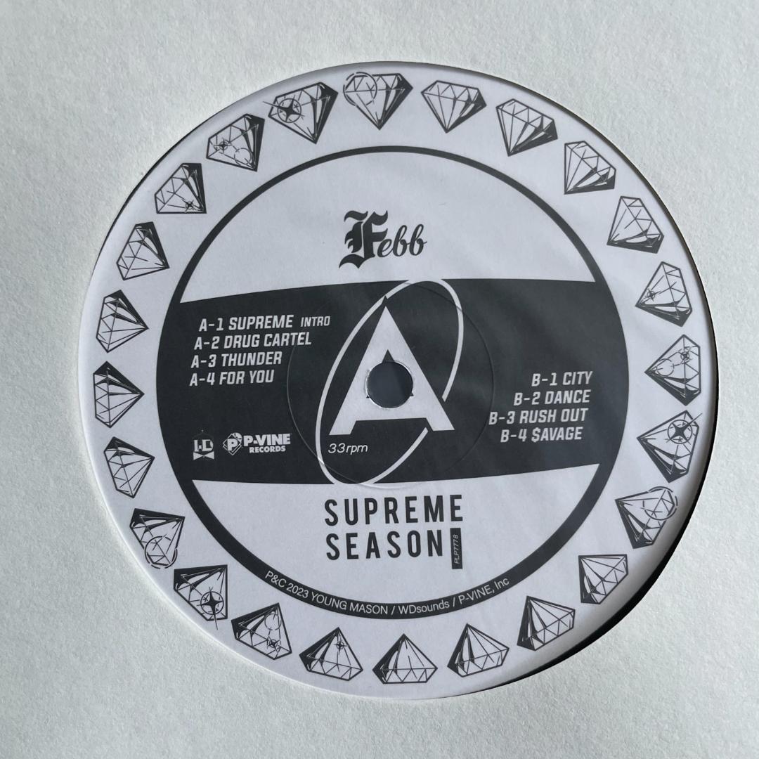 【帯 ステッカー 完品 】Febb Supreme Season