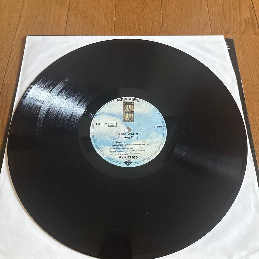 TOM WAITS CLOSING TIME レコード