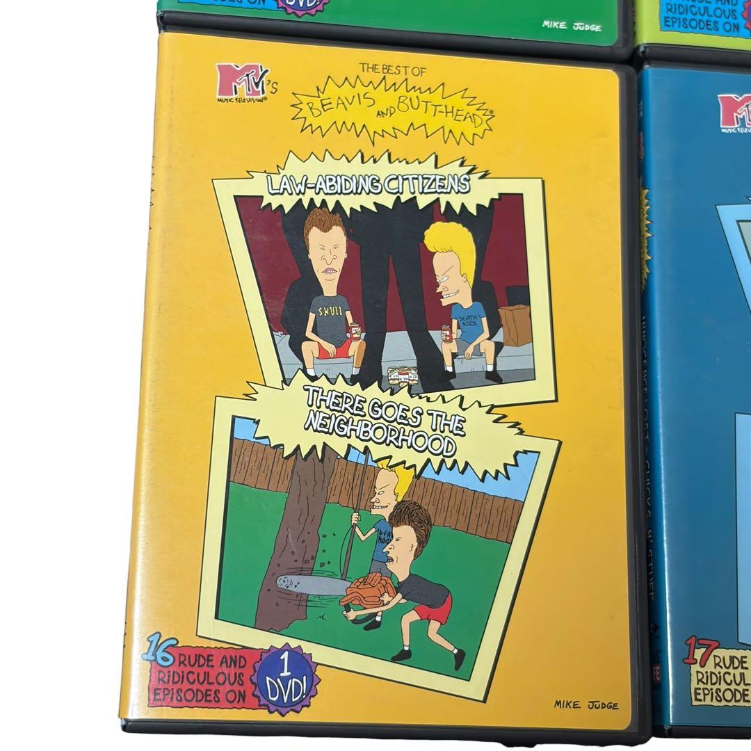 MTV ビーバス・アンド・バットヘッド DVD 4枚セット まとめて 北米版