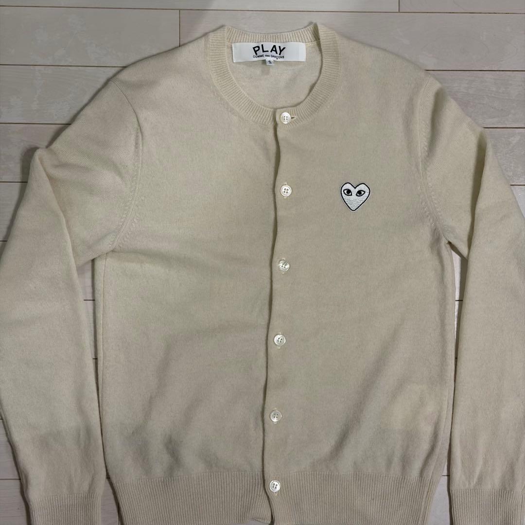 【COMMEdesGARCONS】PLAY/プレイカーディガン