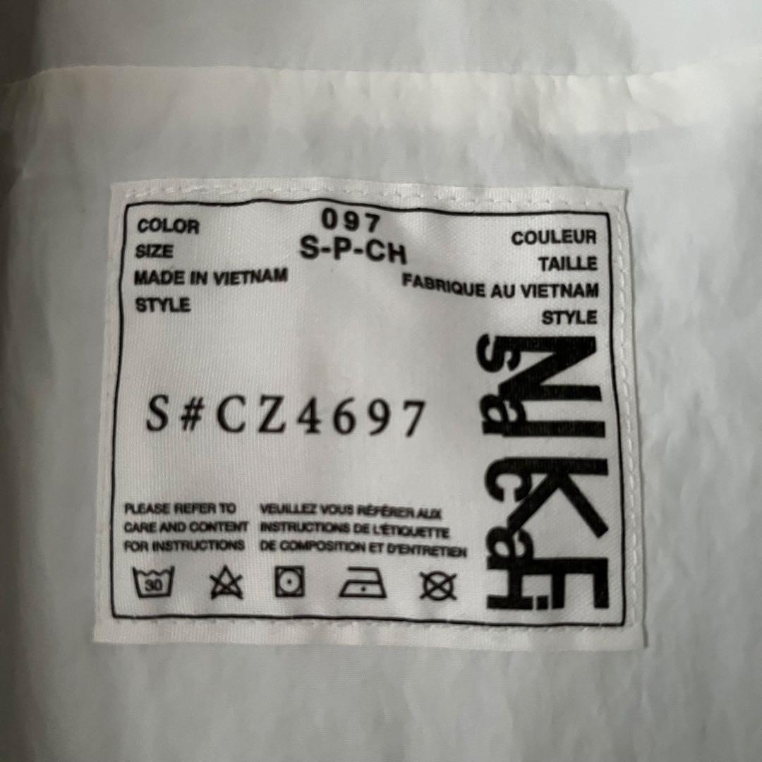 NIKE sacaiレイヤード ボンバー ジャケット S グレー