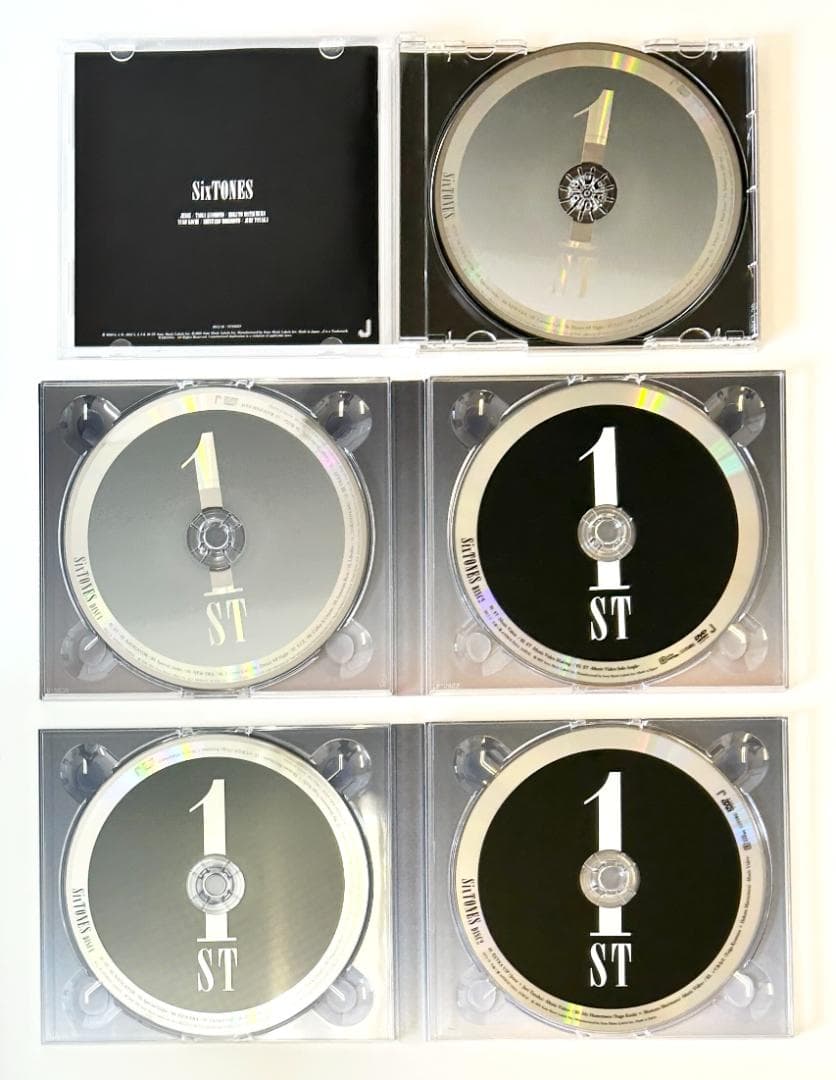 SixTONES 1ST 3形態セット（G487）