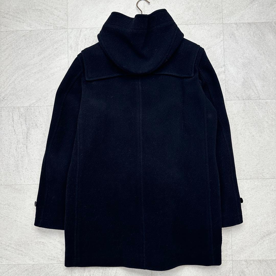 希少 LL【J.PRESS】ダッフル コート ヘリンボーン バロムブローサ 紺