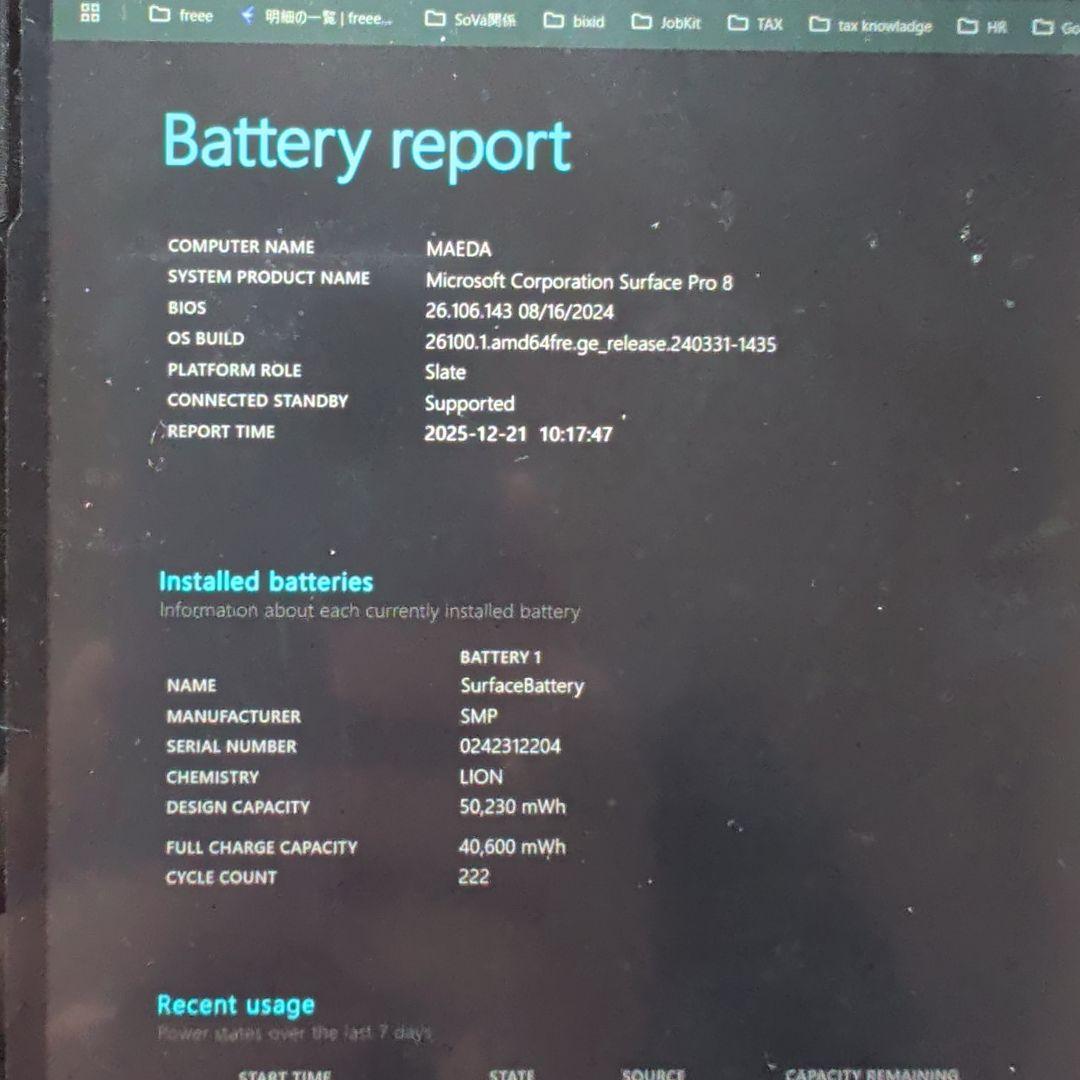 Microsoft Surface Pro 8 Core i7 16g ペン付