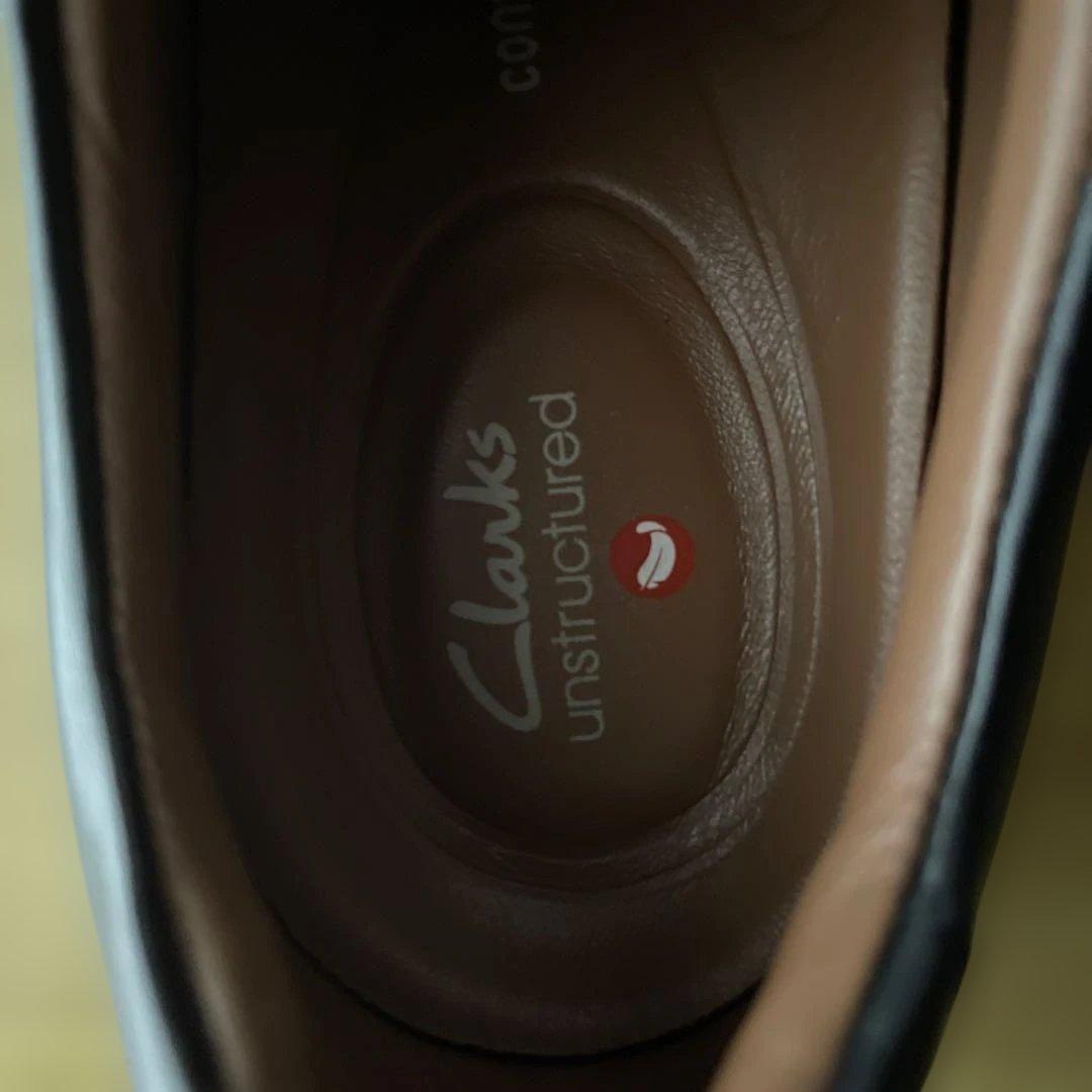 【Clarks】UnCostaLaceアンコスタレースレザーシューズ25cm