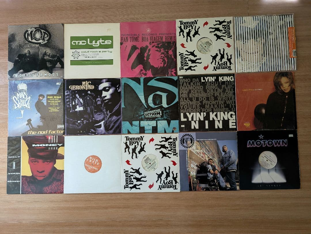 HIPHOP R&Bのレコード81枚セット