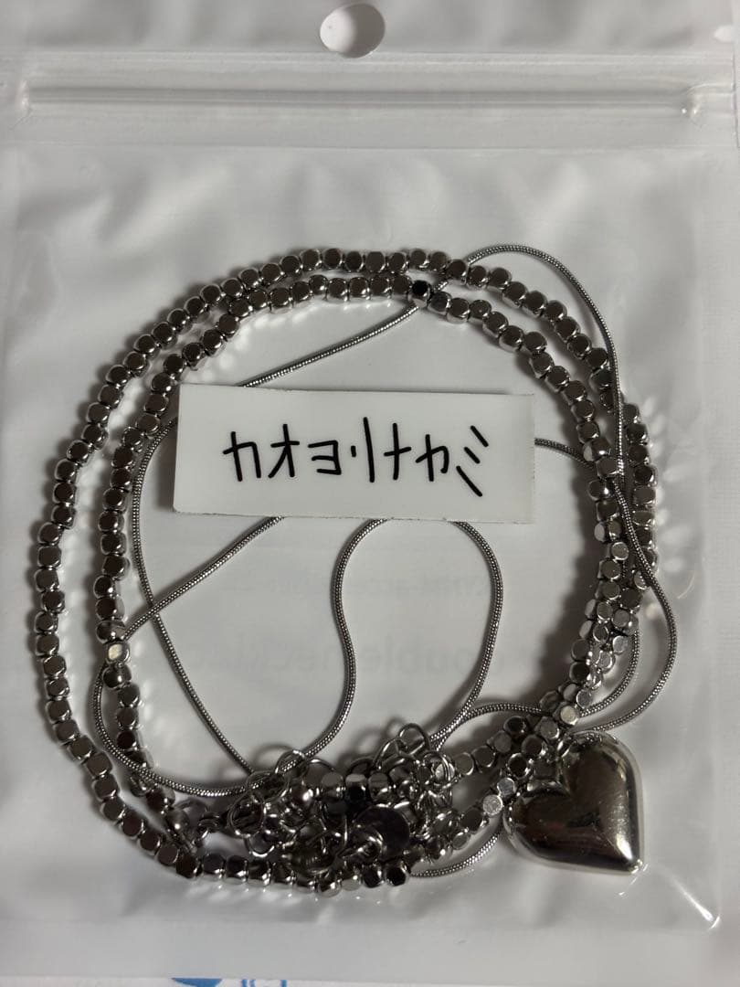 kaoyorinakami ❤︎ double necklace 即完売　再販無し