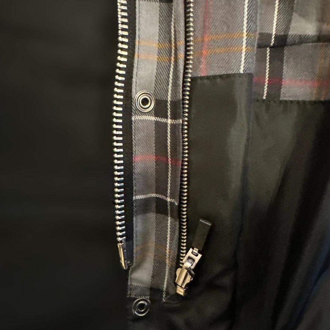 k*s様 A*S様 美品　Barbour ビデイル　サイズ42 黒　ポリエステル