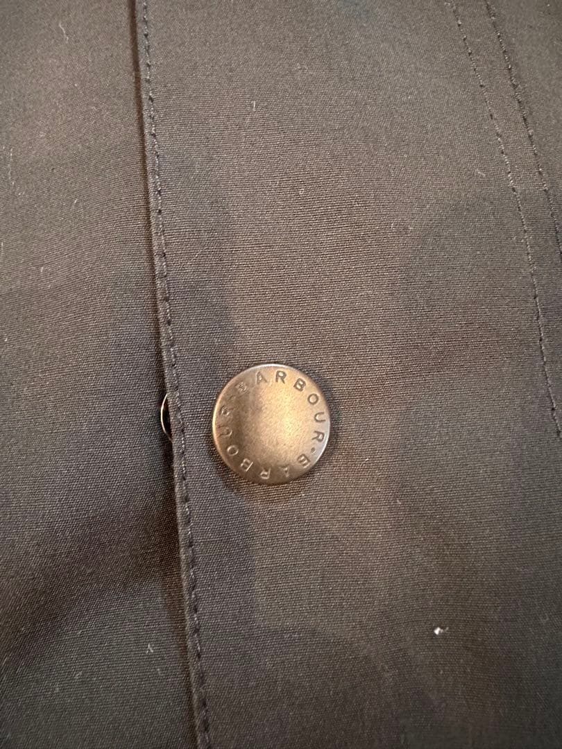 k*s様 A*S様 美品　Barbour ビデイル　サイズ42 黒　ポリエステル