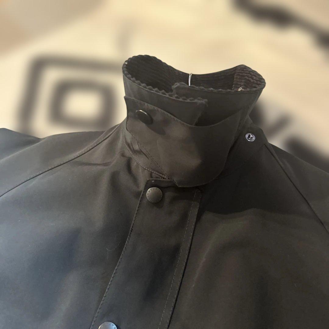 k*s様 A*S様 美品　Barbour ビデイル　サイズ42 黒　ポリエステル