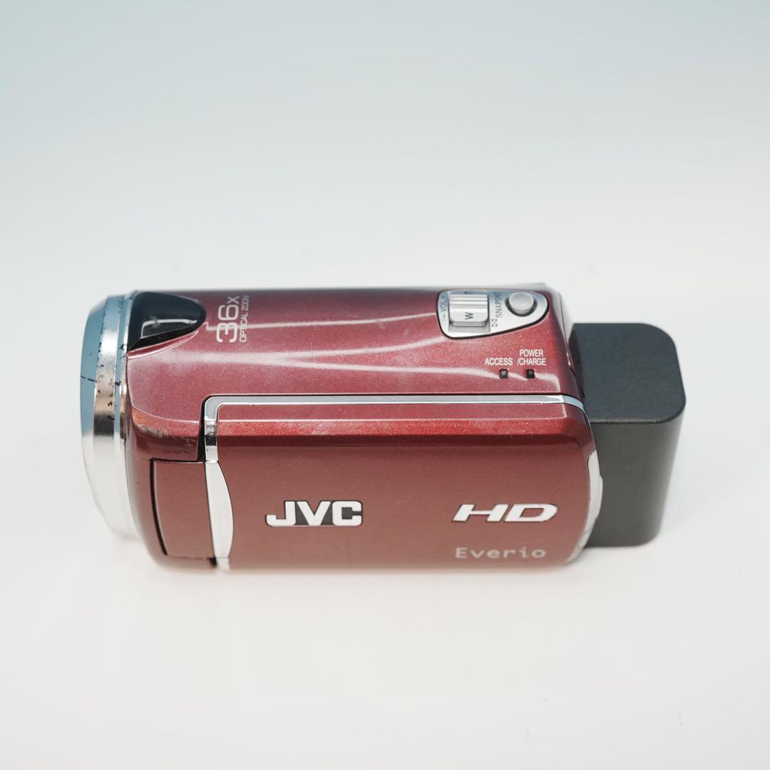 JVC Everio GZ-HM350-R ビデオカメラ a5224