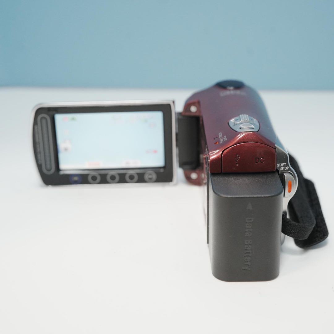 JVC Everio GZ-HM350-R ビデオカメラ a5224