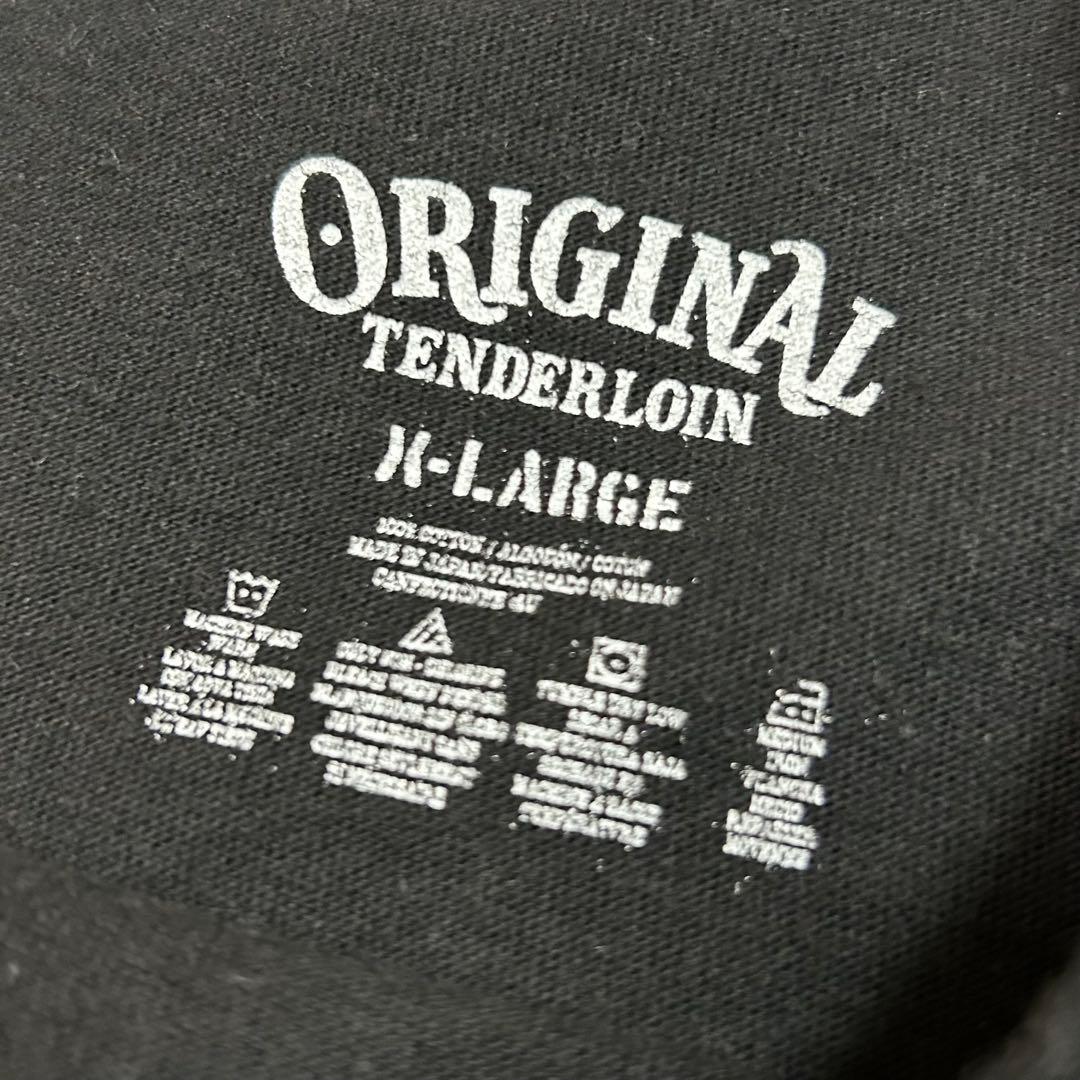 希少品！ TENDERLOIN TEE PFP 半袖 Tシャツ ブラック黒 XL