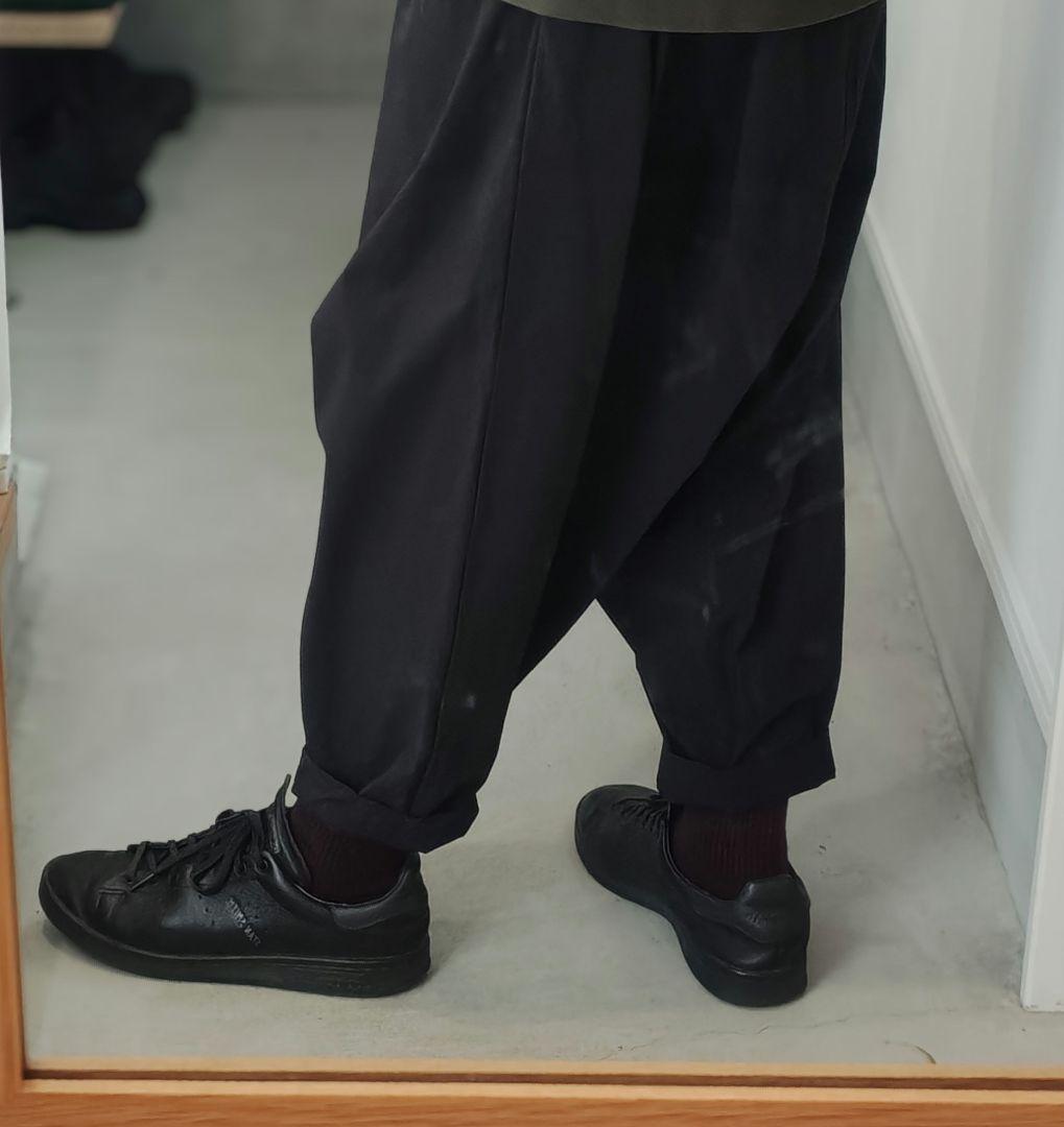 marka サルエルパンツ ブラック　黒