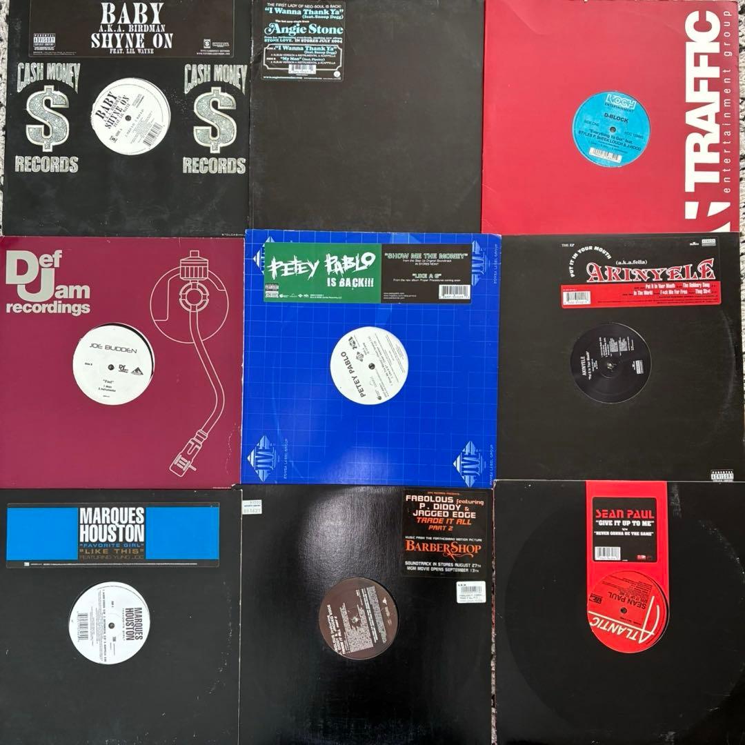 【大幅値下げしました】レコードまとめ売り50枚セット⭐︎HIPHOP Ｒ&B②