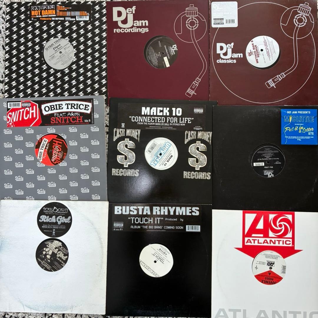 【大幅値下げしました】レコードまとめ売り50枚セット⭐︎HIPHOP Ｒ&B②