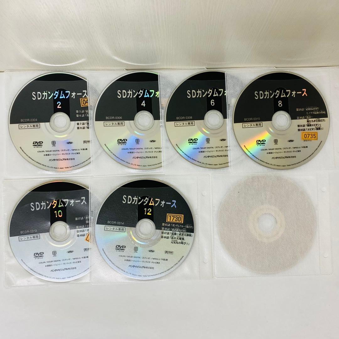 SDガンダムフォース　DVD全巻セット　全13巻　機動戦士ガンダム