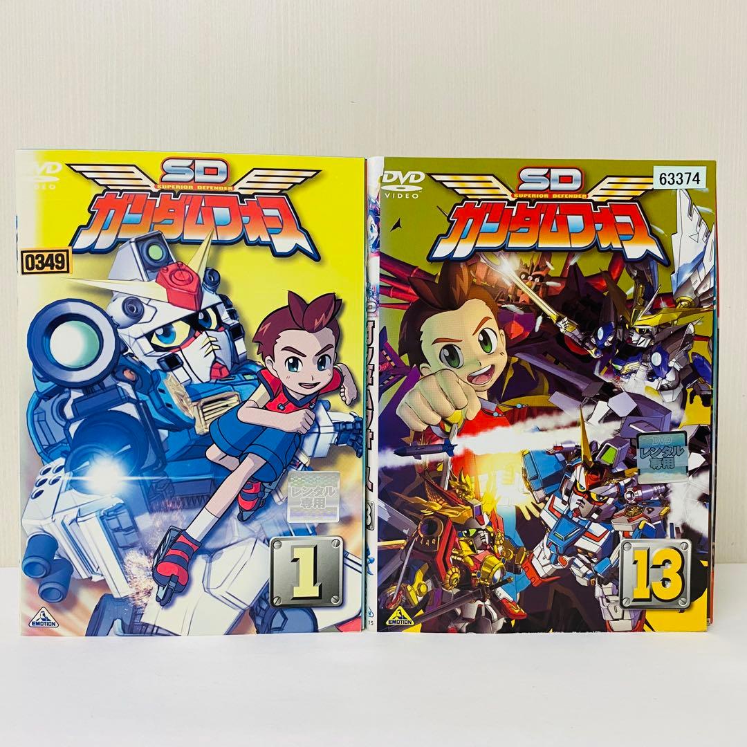 SDガンダムフォース　DVD全巻セット　全13巻　機動戦士ガンダム